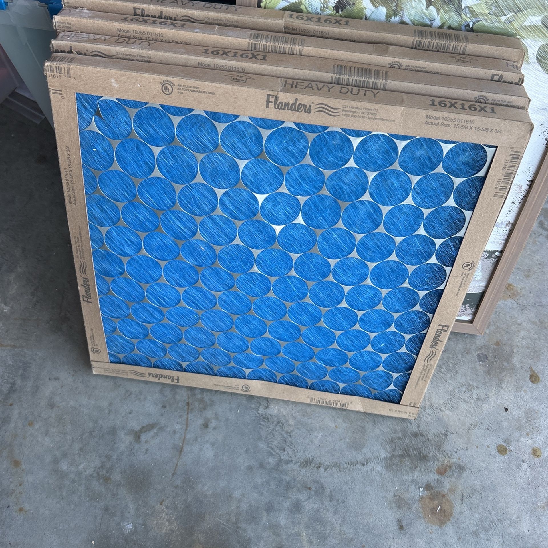 16x16x1 AC Filters (4 Of Them)