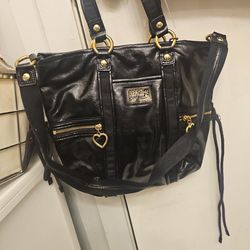 Blk Poppy Gliss Coach Vin, Bag