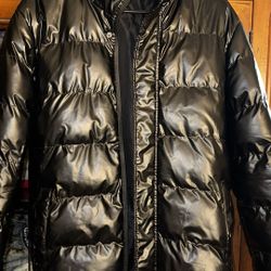 Glossy Puffer Jacket