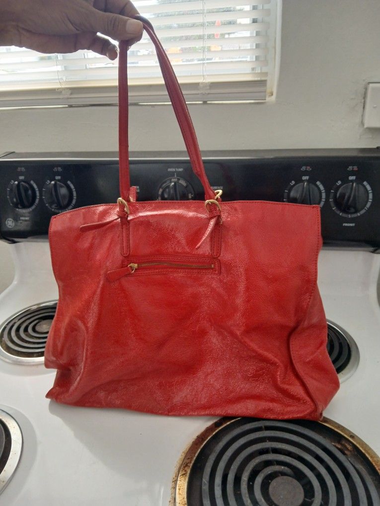 Talbot Red Purse With Matching Wallet