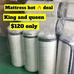 Brand new roll mattress king size and queen $120 only  I have many available  If you buy more than 5 $100 each  773-524-1738