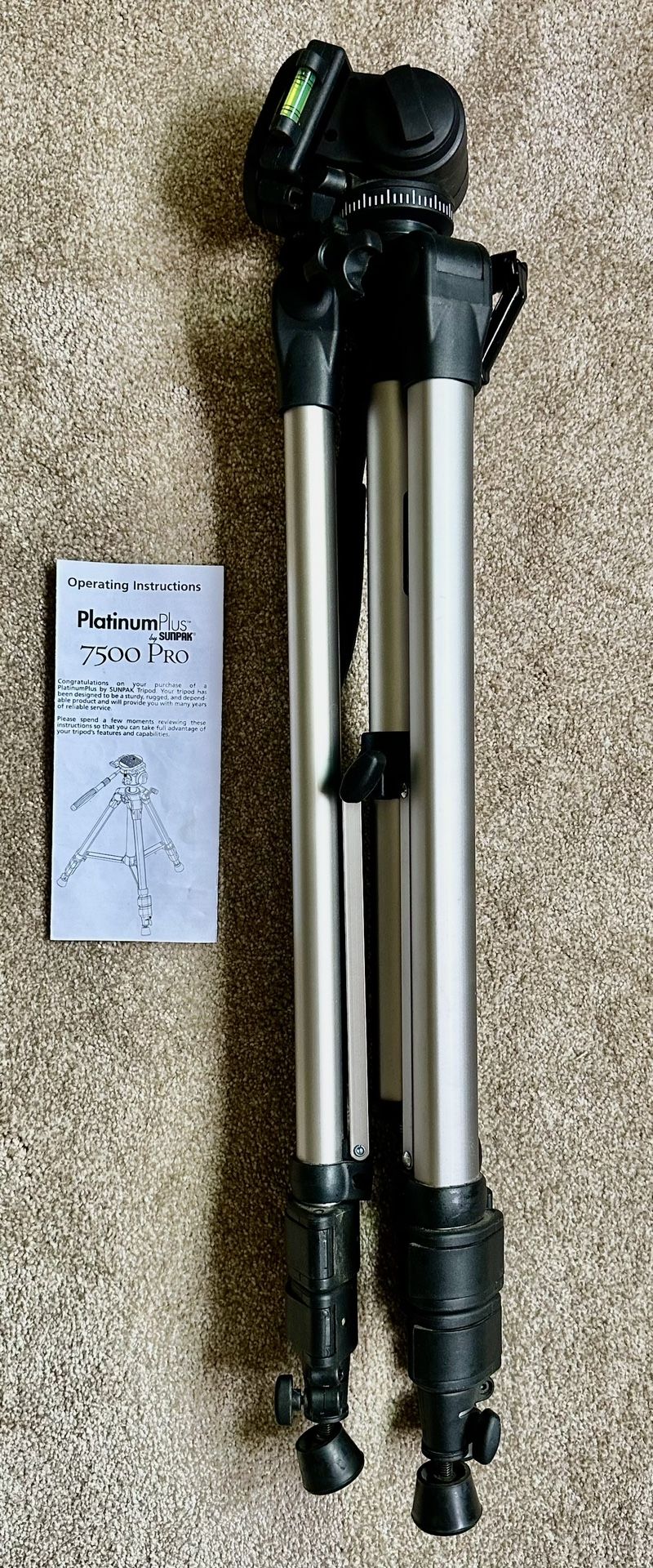 Like New Tripod - Platinum Plus 7500 Pro