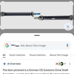 Dorman Drive Shaft 