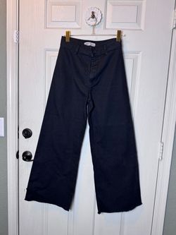 Zara High-Waisted Wide-Leg Pants