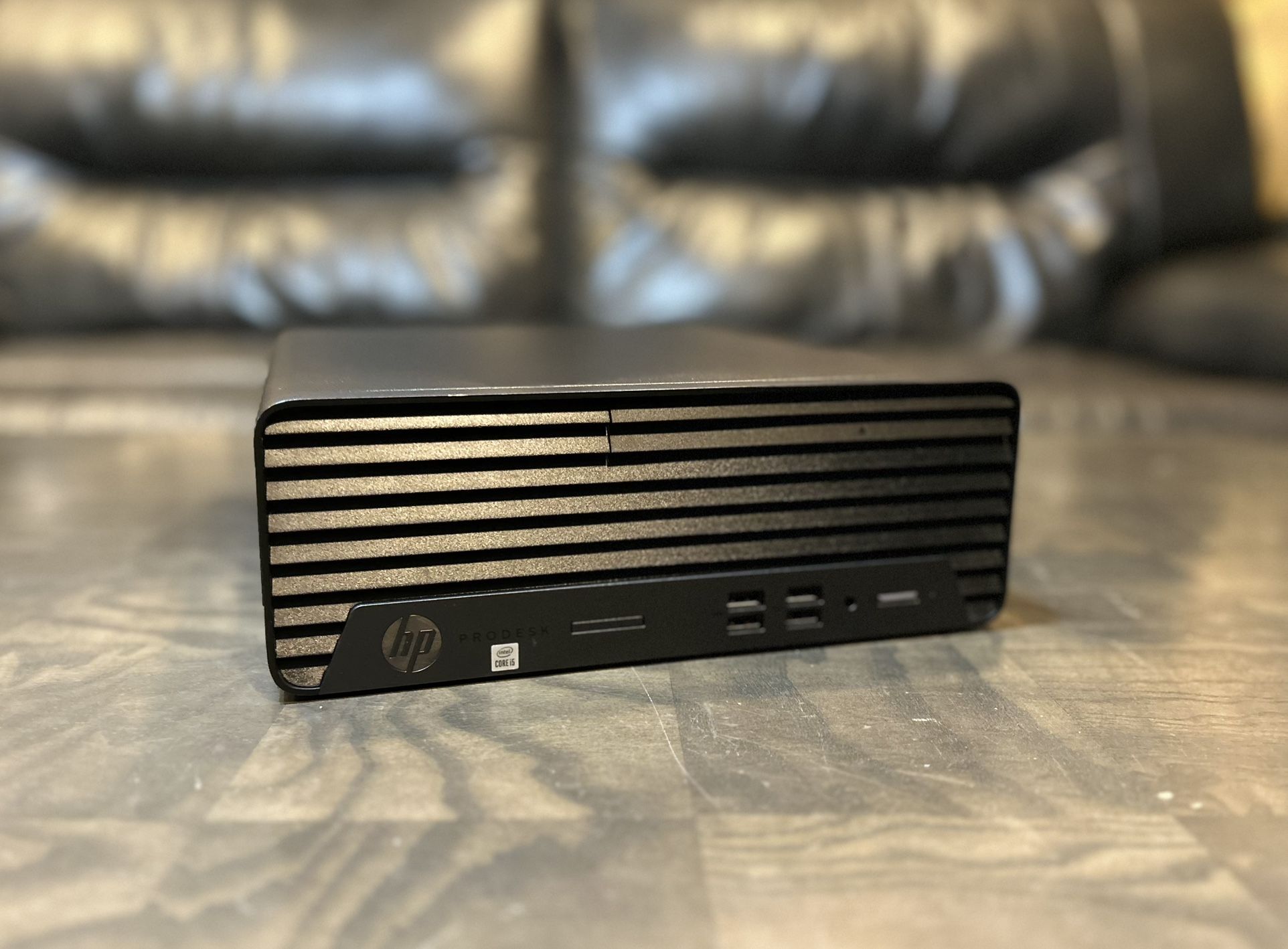 HP Prodesk 400 G7 SFF 10th gen Core i5 16GB RAM 500GB SSD Windows 11 desktop computer