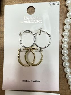 Walmart Jewelry. New In Pkgs. All For