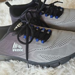 RBX, REEBOK BLACK GRAY 8.5 USA 8 UK 41-42 EUR LIGHTWEIGHT (Negros gris RBX Reebok sz 8.5 USA 8 UK)