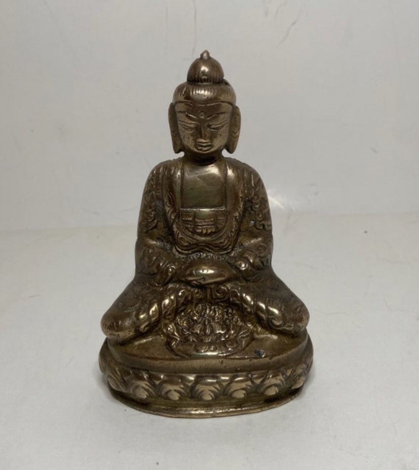Brass Seated Buddha