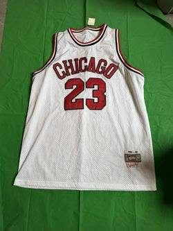 New Mitchell & Ness Hardwood Classics Chicago Bulls Jersey Sz 52  
