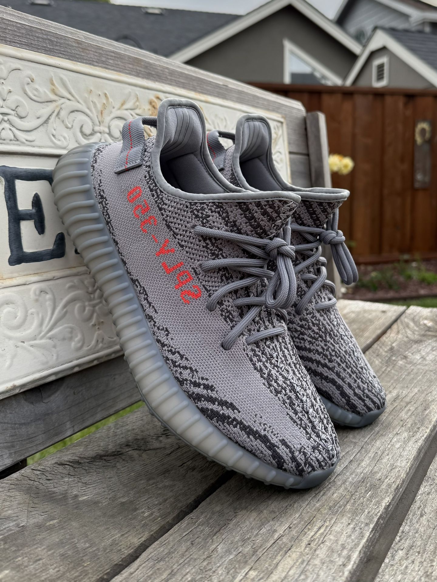 Adidas Yeezy Boost 350 V2 ‘Beluga 2.0’ Size 9.5 US Men’s Lifestyle Sneakers, AH2203!