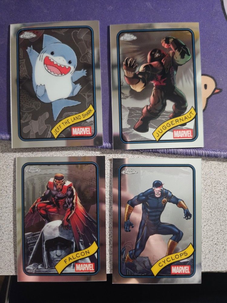 Lot of 40 2025 Marvel Chrome Cards