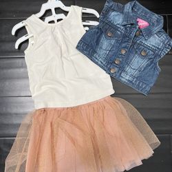 3pc  Girl Clothes Set 