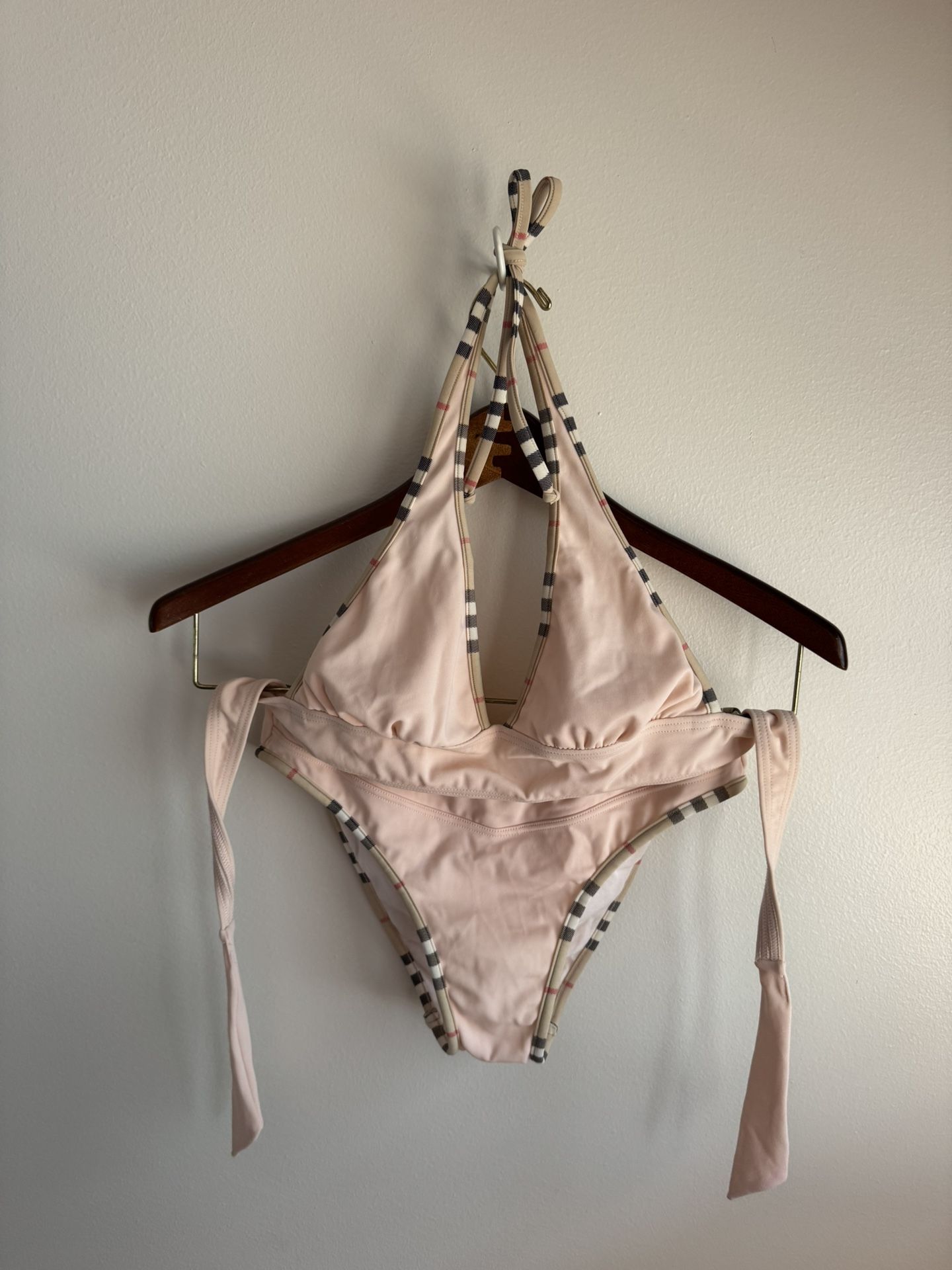 Vintage Burberry Bikini - Baby Pink - Unworn