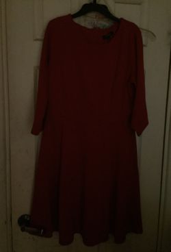 Red dress