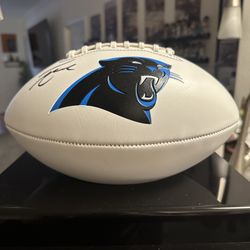 Tetairoa McMillan Signed Carolina Panthers Franklin Team Logo Football Fanatics