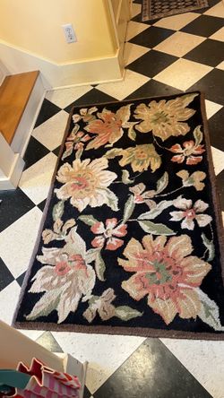 5x3 Wool Area Rug