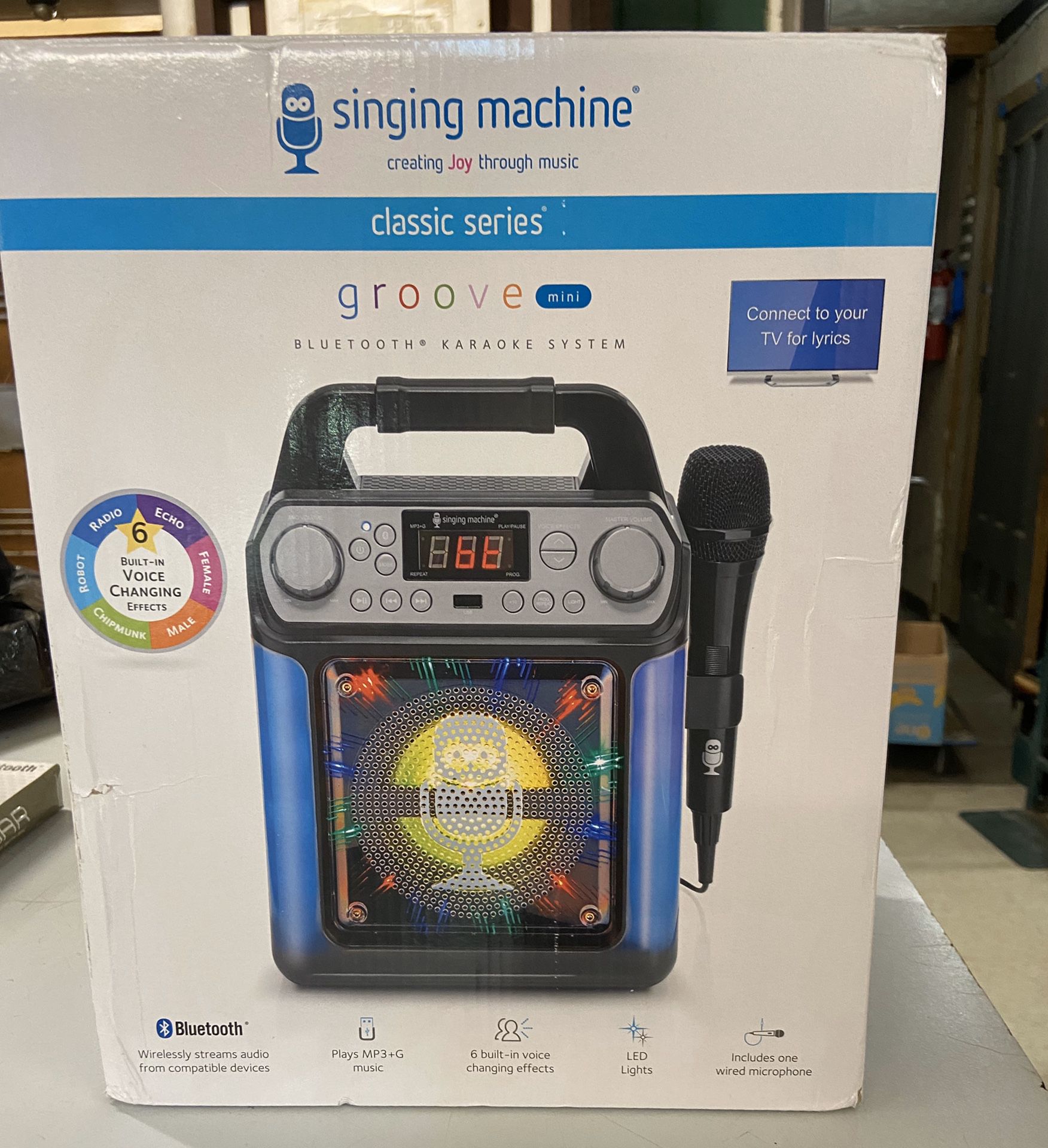 Singing Machine Groove Mini
