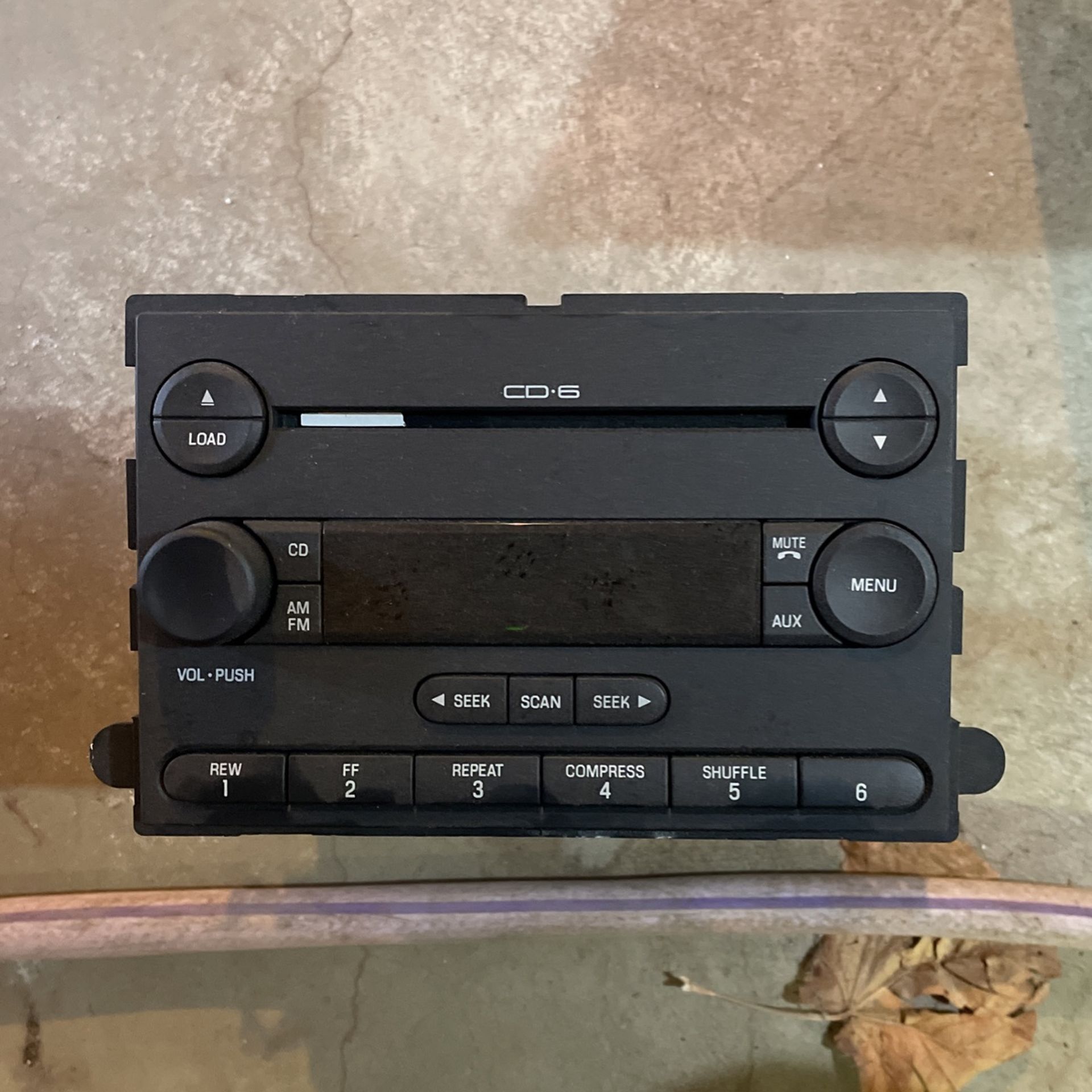 Ford 6cd Changer Stereo Player System