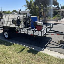 Pressure Washing Trailer