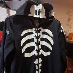  Halloween Skeleton Costume Mic.M.