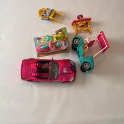 Barbie Car And Accessories 