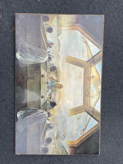 The last supper wall plaque