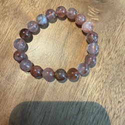 New Fire Quartz Stretchy Beaded Bracelet