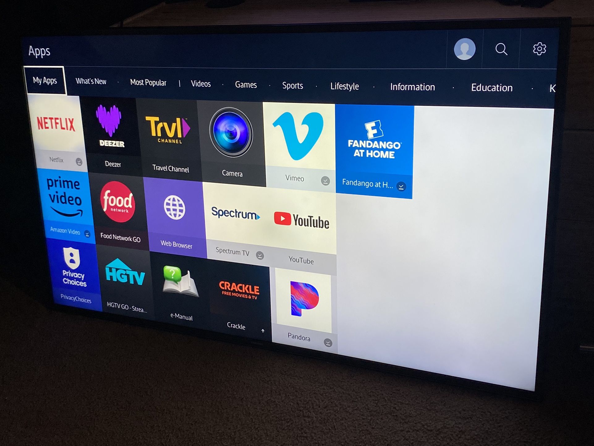 Samsung Tv 55”