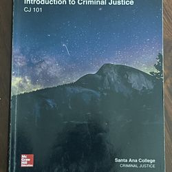 Introduction To Criminal Justice 101