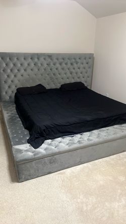 King Size storage bed
