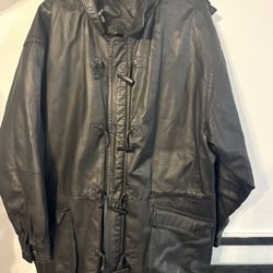 Leather Coat 