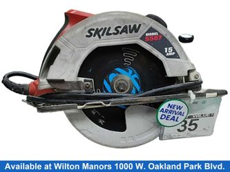 Skilsaw 5587 Red Corded Circular Saw