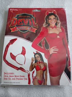 Devil Sequin Accessory Kit