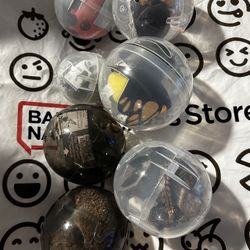 Mixed Bandai animal/nature gachapon set.