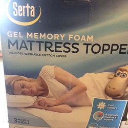 New 3" Twin Mattress Topper