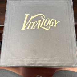 Vitalogy Vinyl Album Record