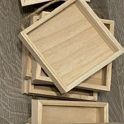 24 5x5 wooden box frames