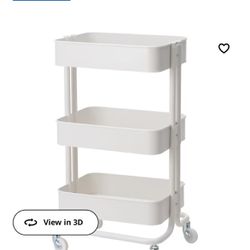 IKEA White Utility Cart