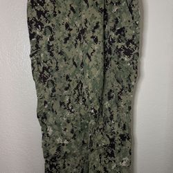 US Navy Working Uniform Type III Trouser BDU Pants USN Green Digital