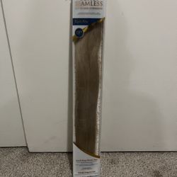 18" Ultra-Seamless Clip-in Hair Extensions Light Blonde