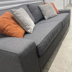 🚚DELIVERY Available🚚 Ikea- KIVIK 89” Grey Sofa, Grey Couch