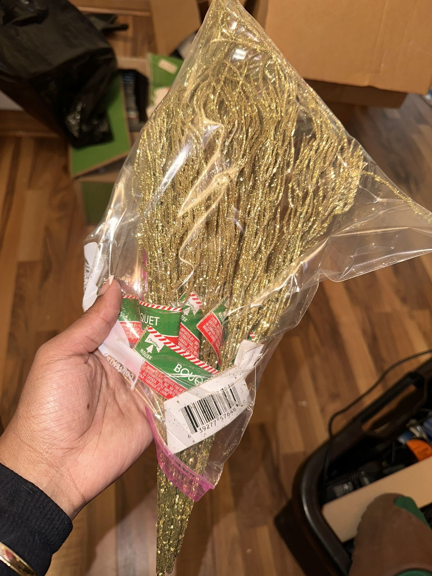 Sparkly bouquet Decor (5 Pieces)