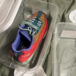 One pair of Jordans, two pair, Airmax, and one pair Adidas