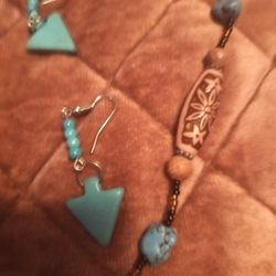 Necklace And Ear Rings