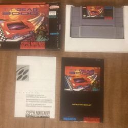 Top Gear 3000 for Super Nintendo