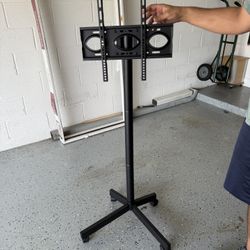 Rolling TV Stand