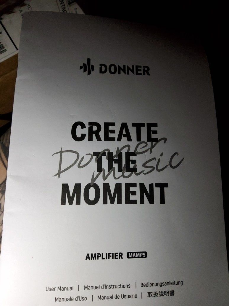 Donner Amplifier Mamp5