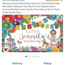 Mexican Girl Baby Shower