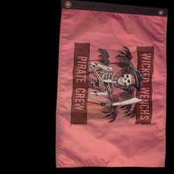 Pink Pirates Flags