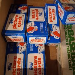 vintage 1991 Topps Baseball Vending Boxes